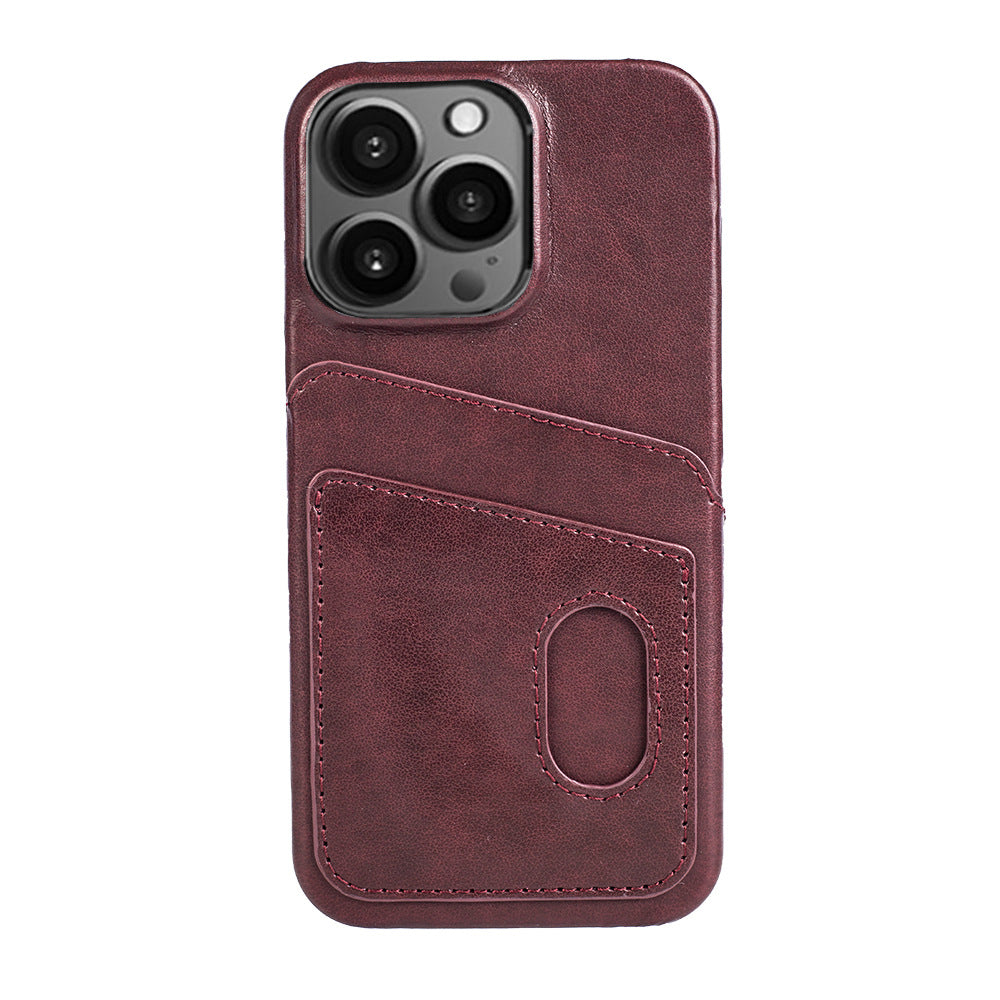 Mobile Phone Case Back Cover Leather