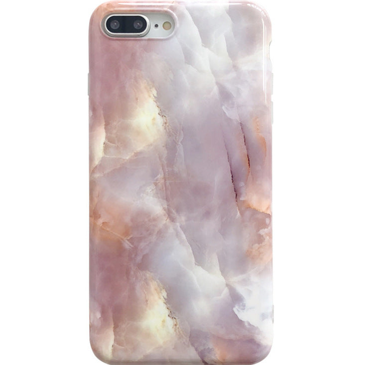 Simple Back Cover Marble Mobile Phone Case