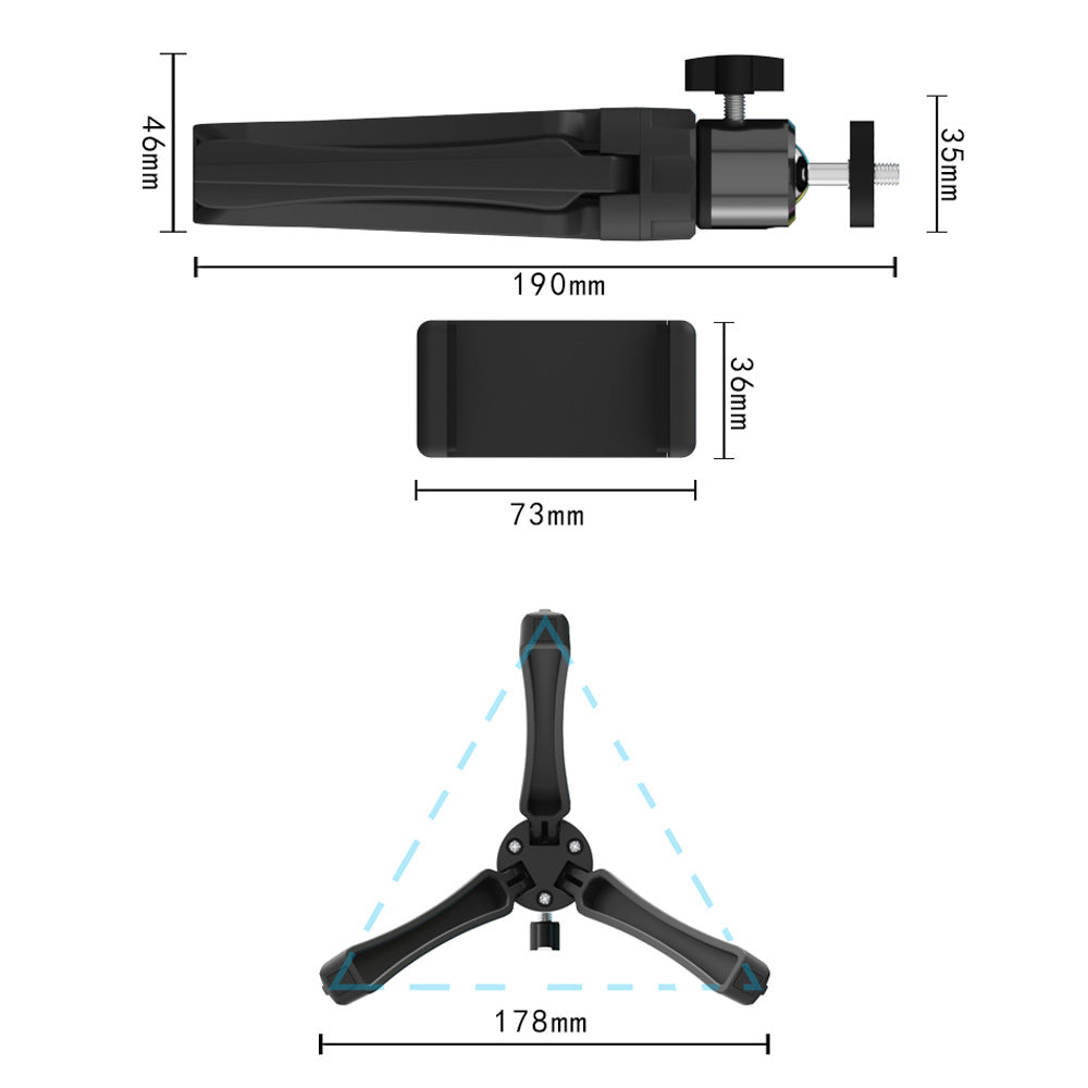 Desktop Lazy Phone Stand Tripod Stand