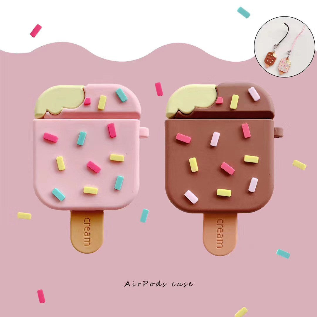 Compatible with Apple, Popsicle Earphone Cover Is Suitable For Airpods