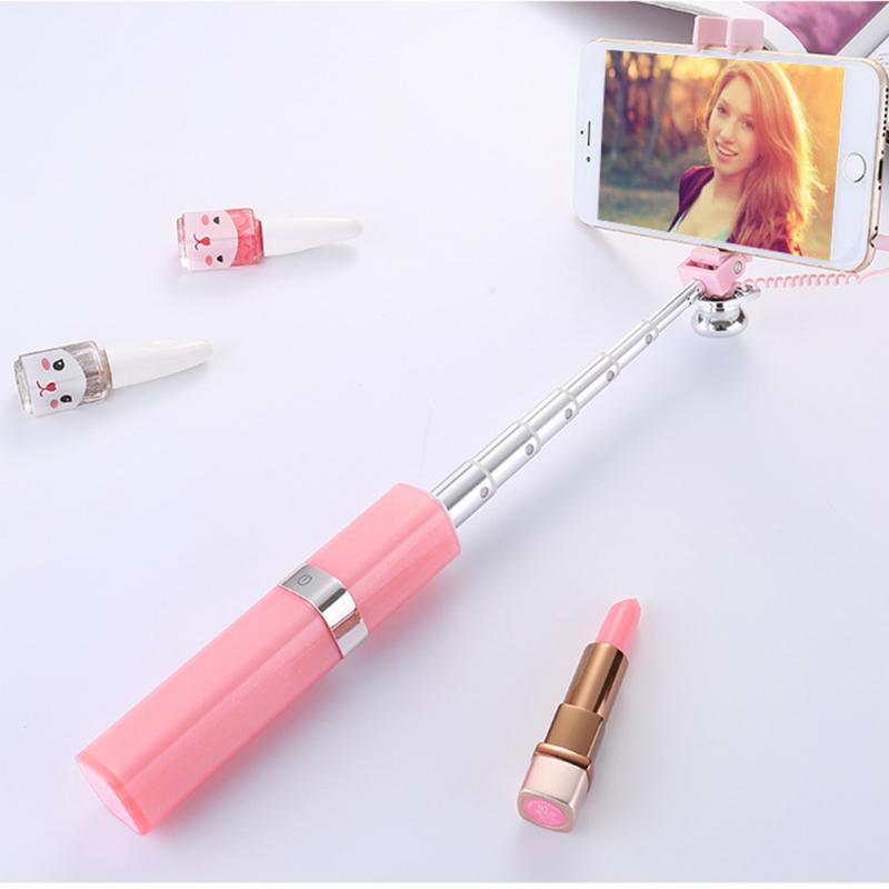 Compatible With   Portable Selfie Tripod Mini Folding Selfie Stick