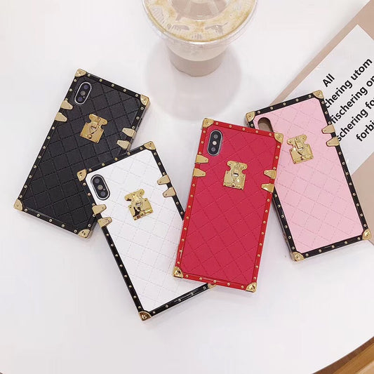 Mobile phone shell frame leather protective cover