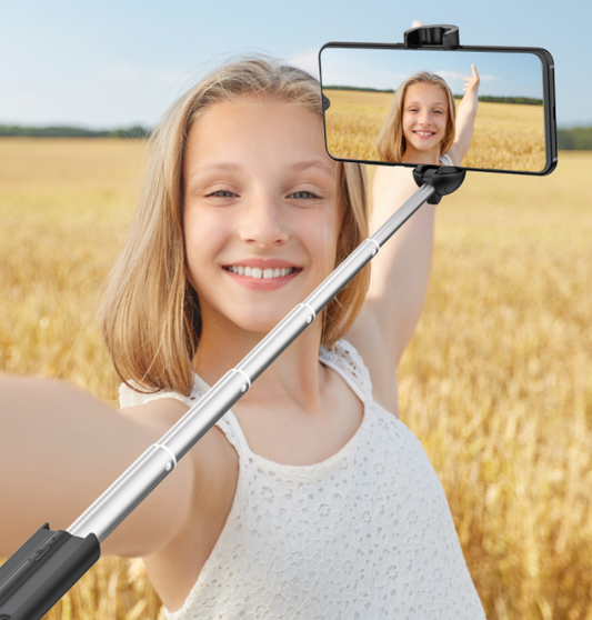 Selfie Stick Bluetooth Portable Extension Integrated