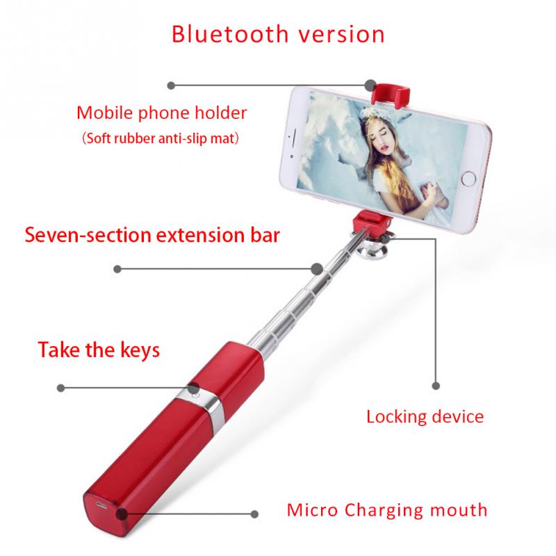 Compatible With   Portable Selfie Tripod Mini Folding Selfie Stick