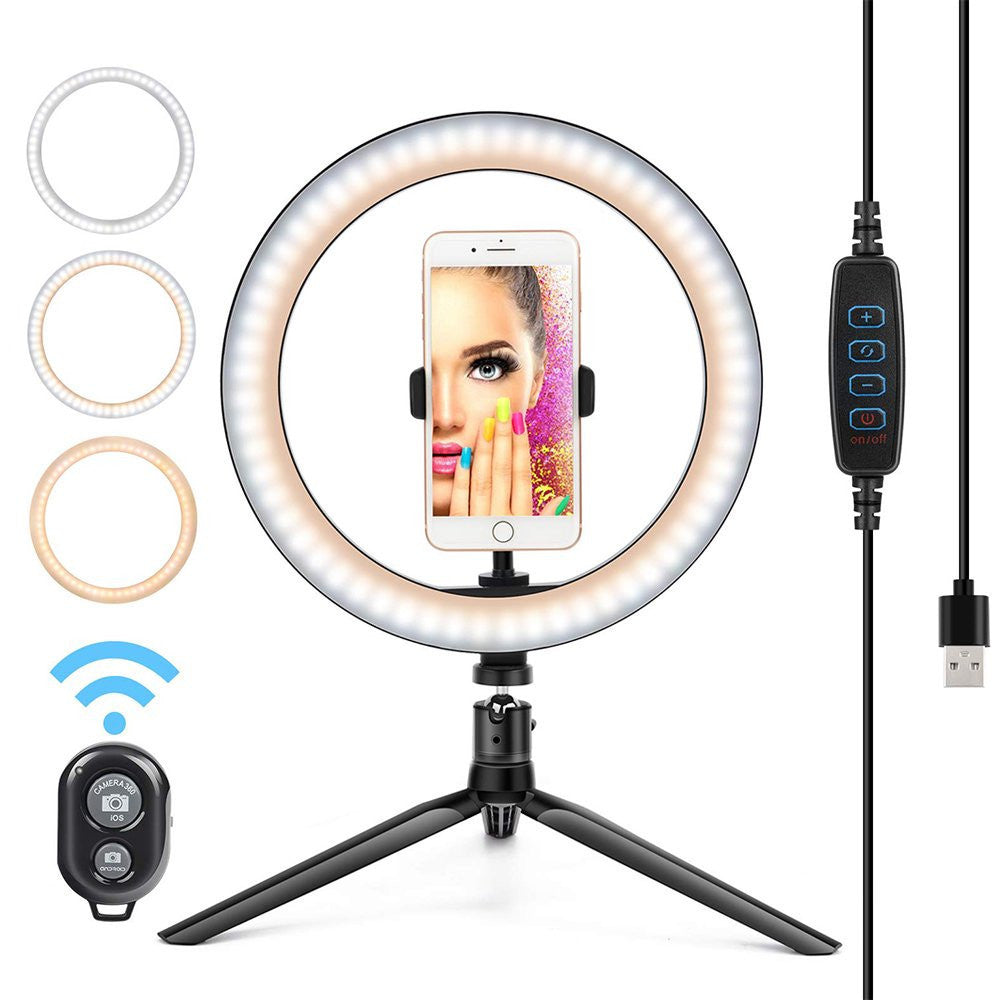 Ring fill light 10 inch Selfie whitening light